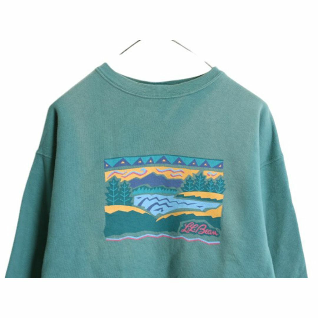 L.L.Bean - 90s USA製 エルエルビーン アート イラスト プリント L.L.Bean - 90s USA製 エルエルビーン アート イラスト プリント