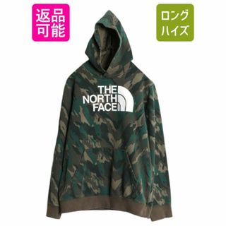 THE NORTH FACE - ノースフェイス 迷彩 総柄 ロゴ プリント THE NORTH FACE - ノースフェイス 迷彩 総柄 ロゴ プリント