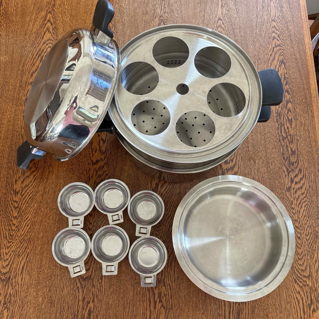 アムウェイ Amway クイーンクック シチューパン 6L 万能カップ付 アムウェイ Amway クイーンクック シチューパン 6L 万能カップ付