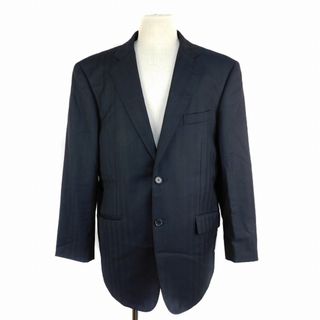 エルメネジルドゼニア(Ermenegildo Zegna)のエルメネジルドゼニア テーラード ジャケット 長袖 シングル サイドベンツ 紺(テーラードジャケット)