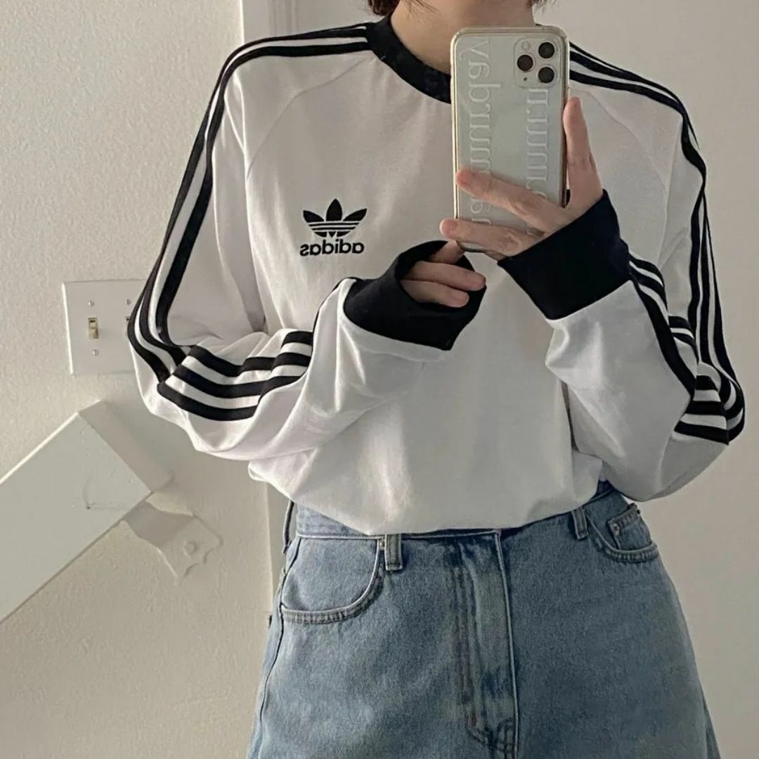 adidas Originals - アディダス Sサイズ 長袖 Tシャツ スリー adidas Originals - アディダス Sサイズ 長袖 Tシャツ スリー
