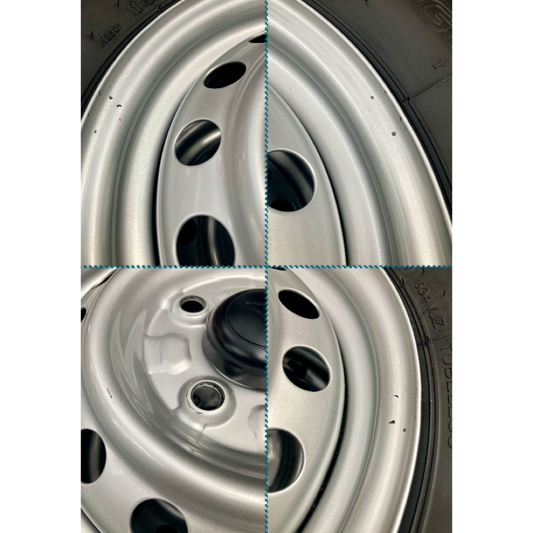 BRIDGESTONE - ㊾軽トラ・箱バン用の新品ゴツゴツタイヤと中古美 BRIDGESTONE - ㊾軽トラ・箱バン用の新品ゴツゴツタイヤと中古美