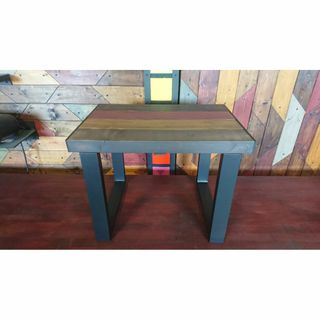 マットブラックでアイアンなお洒落ベンチ♪ 38×356×562×400mm(家具)