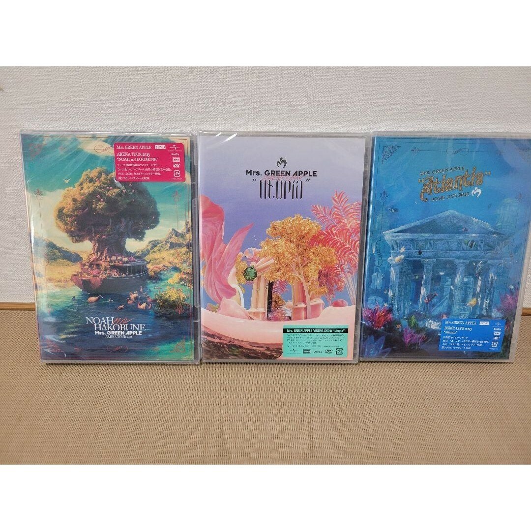 新品】Mrs. GREEN APPLE DVD 3点セット 新品】Mrs. GREEN APPLE DVD 3点セット