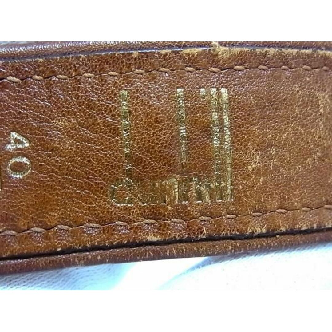 Dunhill - dunhill ダンヒル レザー ゴールド金具 ベルト Dunhill - dunhill ダンヒル レザー ゴールド金具 ベルト