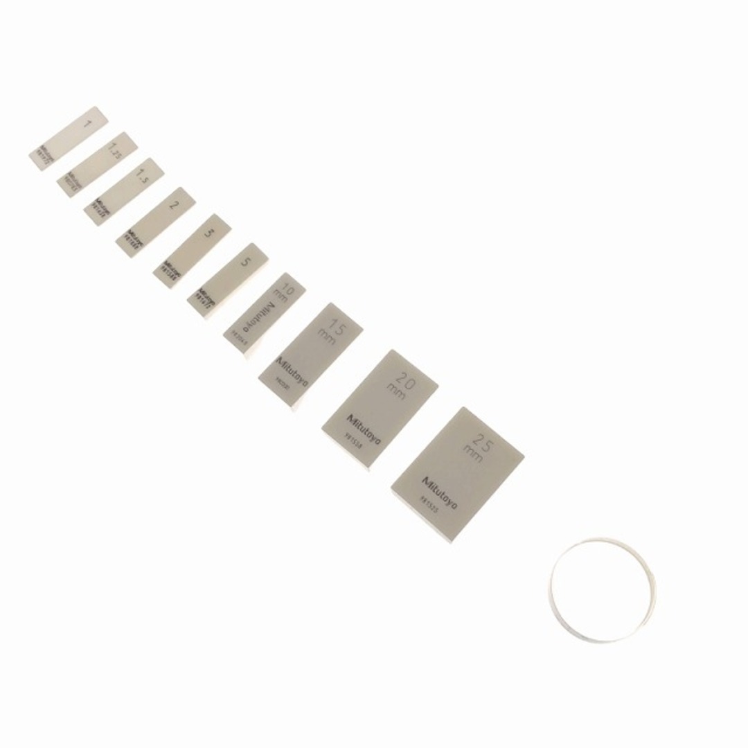 ☆中古品☆Mitutoyo ミツトヨ セラミックゲージブロックセット ☆中古品☆Mitutoyo ミツトヨ セラミックゲージブロックセット