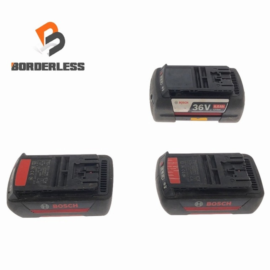 BOSCH - ☆中古品 3個セット☆BOSCH ボッシュ 36V バッテリー BOSCH - ☆中古品 3個セット☆BOSCH ボッシュ 36V バッテリー