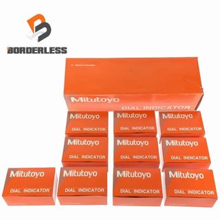 ☆中古品10点セット☆Mitutoyo ミツトヨ 標準型 ダイヤルゲージ 2046S 測量工具 鉄工 金属加工 97119(工具)
