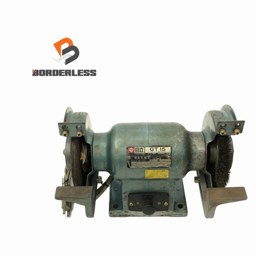 日立 - ☆中古品☆HITACHI 日立工機 100V 150mm 卓上電気 日立 - ☆中古品☆HITACHI 日立工機 100V 150mm 卓上電気