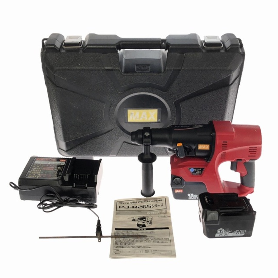 ☆品☆ MAX マックス 25.2V 充電式ブラシレスハンマドリル PJ ☆品☆ MAX マックス 25.2V 充電式ブラシレスハンマドリル PJ