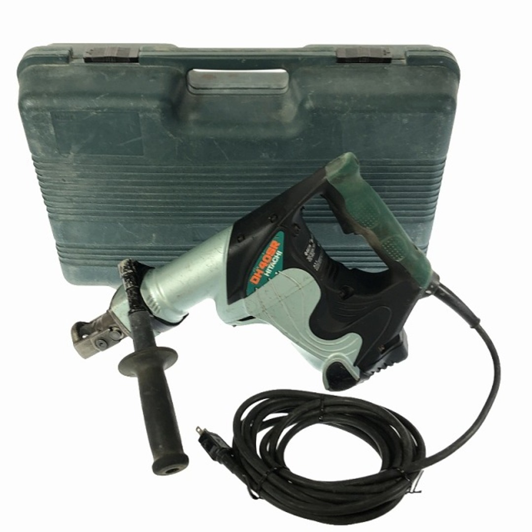 ☆品☆HITACHI 日立工機 100V 40mm ハンマドリル DH40SR ケース ☆品☆HITACHI 日立工機 100V 40mm ハンマドリル DH40SR ケース