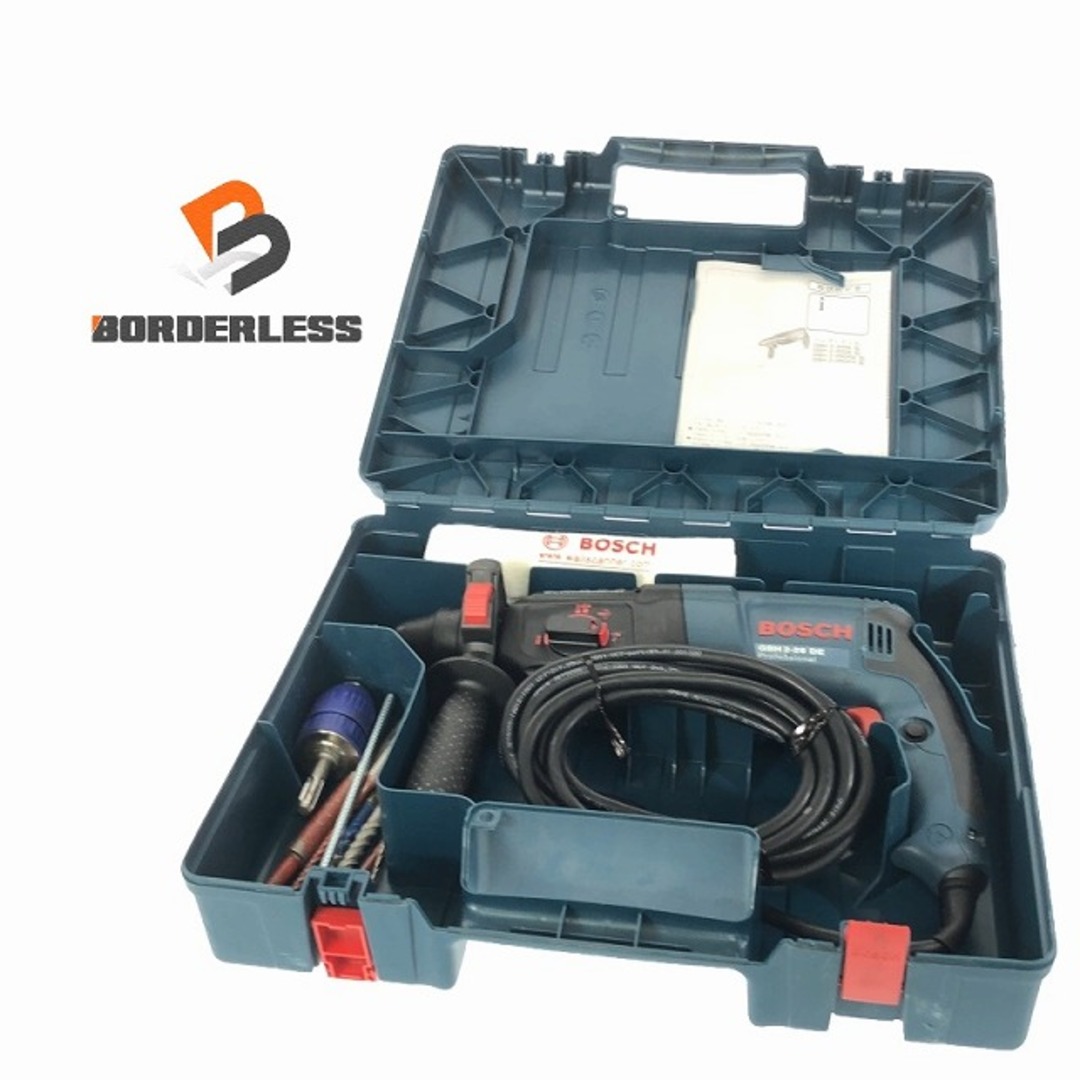 BOSCH - ☆中古品☆BOSCH ボッシュ 100V 26mm ハンマードリル BOSCH - ☆中古品☆BOSCH ボッシュ 100V 26mm ハンマードリル