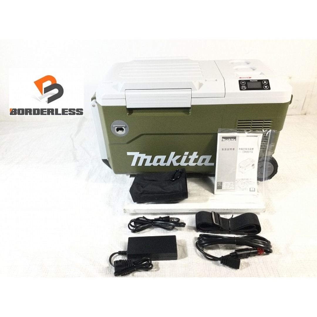☆美品☆makita マキタ 40Vmax 充電式保冷温庫 CW001G オリーブ ☆美品☆makita マキタ 40Vmax 充電式保冷温庫 CW001G オリーブ