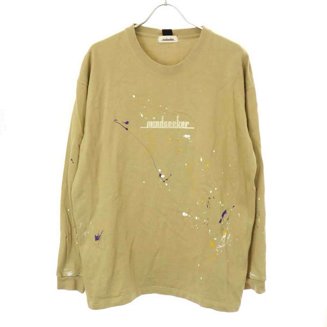 mindseeker マインドシーカー HAND PAINT & GRAFFITI L/S TEE mindseeker マインドシーカー HAND PAINT & GRAFFITI L/S TEE