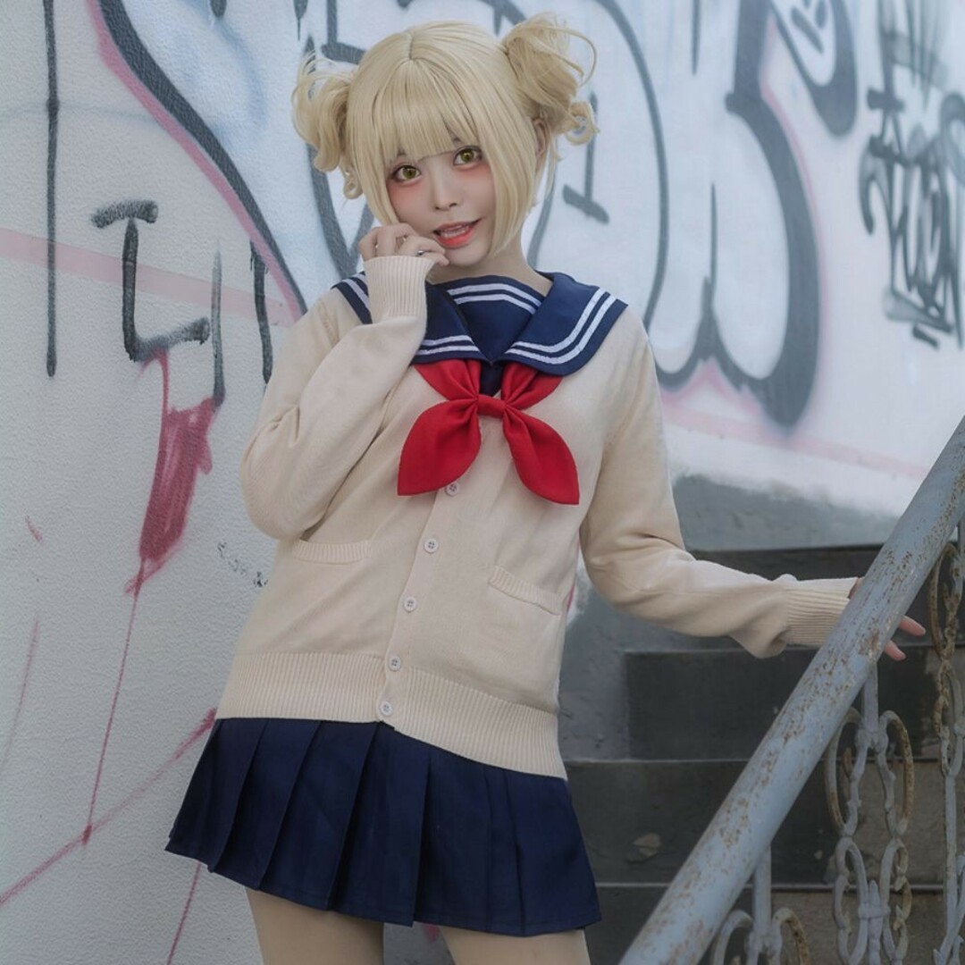 ☆トガヒミコ ウィッグ コスプレ 僕のヒーローアカデミア ☆トガヒミコ ウィッグ コスプレ 僕のヒーローアカデミア