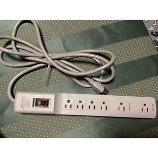 電源タップ 6口 125V 15A 3ピンタイプ対応(その他)