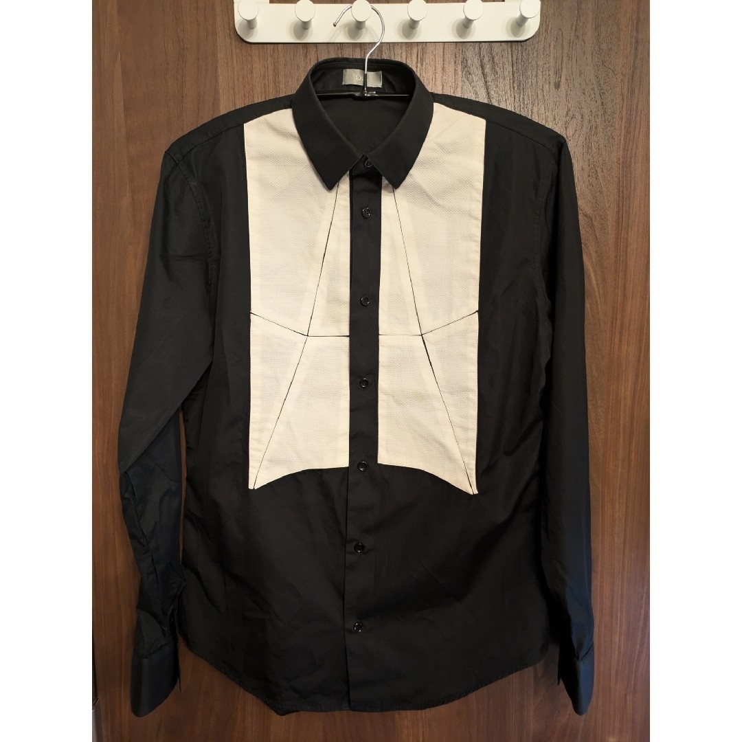 エディ期 DIOR HOMME バイカラー ドレスシャツ エディ期 DIOR HOMME バイカラー ドレスシャツ