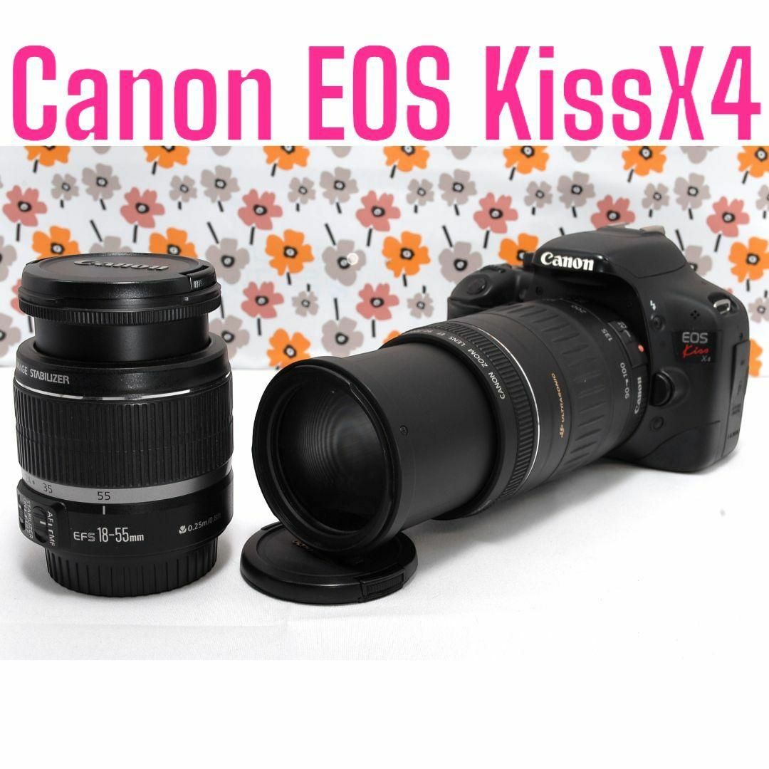 スマホ転送OK☆Canon Kiss X4☆初めての一眼レフはここから スマホ転送OK☆Canon Kiss X4☆初めての一眼レフはここから