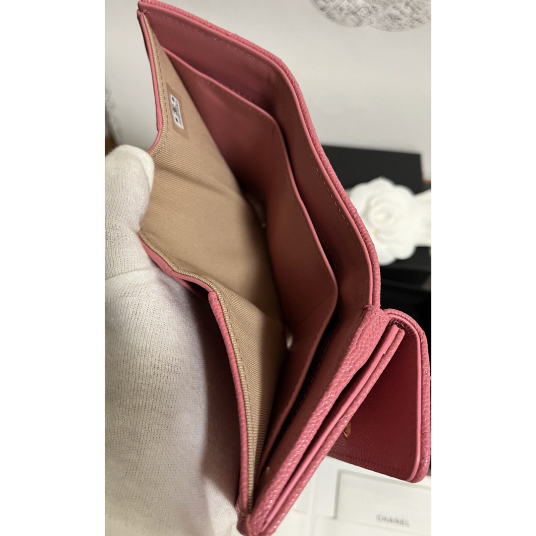CHANEL - 新品未使用✨2023-24秋冬コレクション 三つ折り ミニ CHANEL - 新品未使用✨2023-24秋冬コレクション 三つ折り ミニ