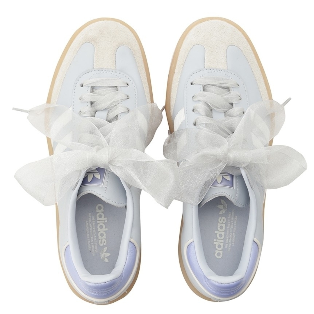 SNIDEL - 【adidas Originals】SAMBAE W ブルー 23.5cmの通販 by SNIDEL - 【adidas Originals】SAMBAE W ブルー 23.5cmの通販 by