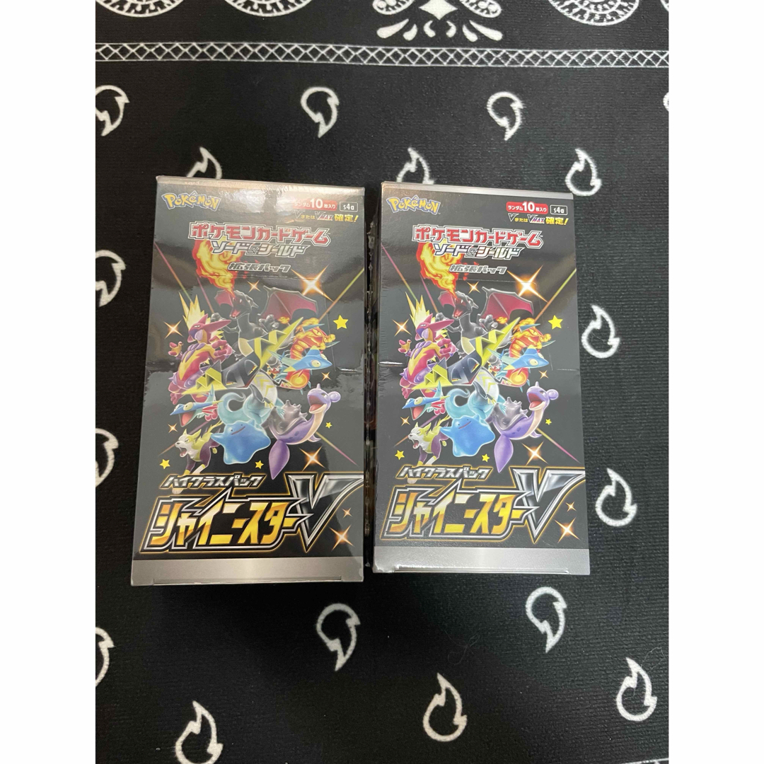 シュリンク付きジャンク品】シャイニースターV 2BOX シュリンク付きジャンク品】シャイニースターV 2BOX