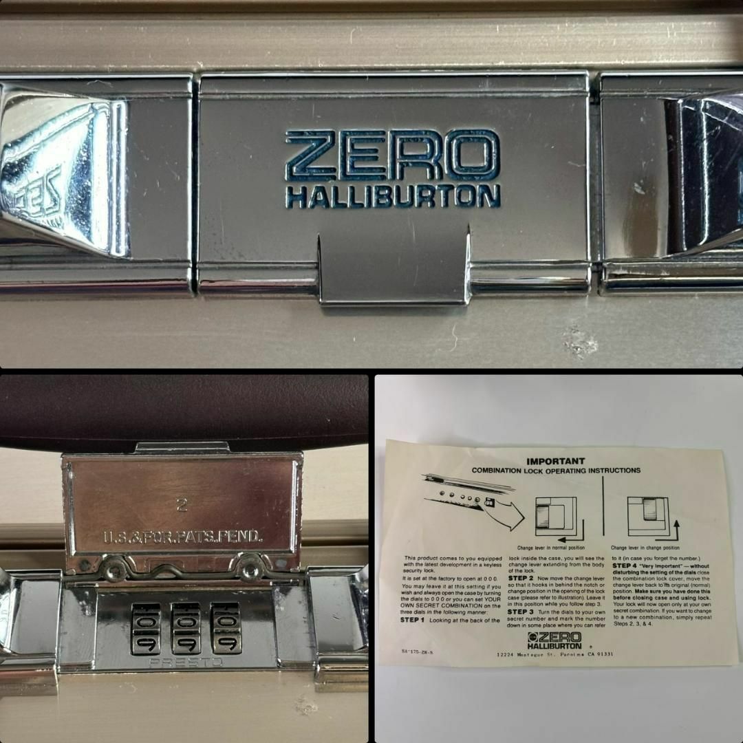 ZERO HALLIBURTON - 希少 ゼロハリバートン アタッシュケース ZERO HALLIBURTON - 希少 ゼロハリバートン アタッシュケース