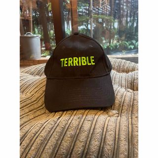 新品訳あり TERRIBLE RECORDS embroidered cap