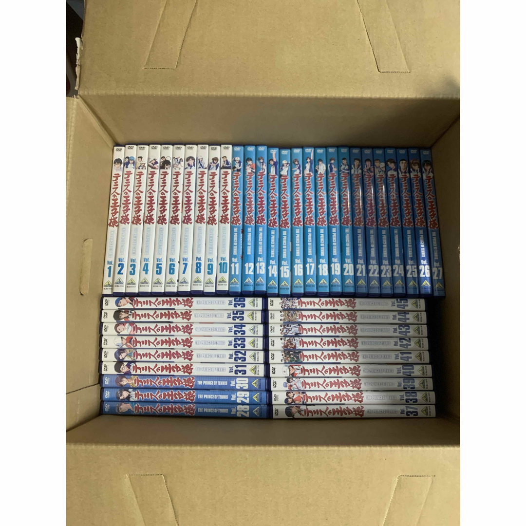DVD テニスの王子様 テニプリ 全巻セット 全45巻 DVD/ブルーレイ DVD テニスの王子様 テニプリ 全巻セット 全45巻 DVD/ブルーレイ
