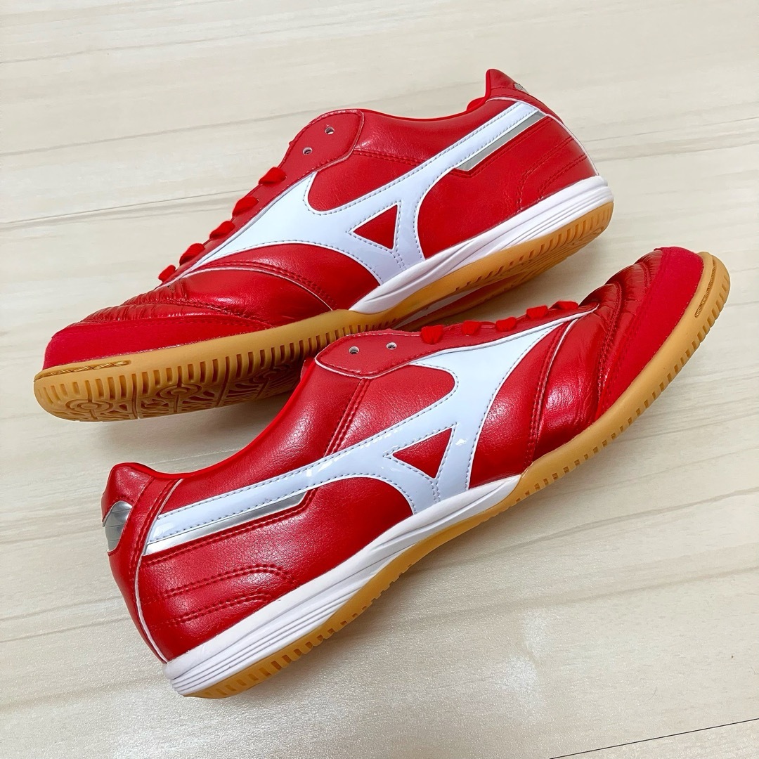 MIZUNO ミズノ モレリア サラ エリート イン 24.0 フットサル 赤 MIZUNO ミズノ モレリア サラ エリート イン 24.0 フットサル 赤
