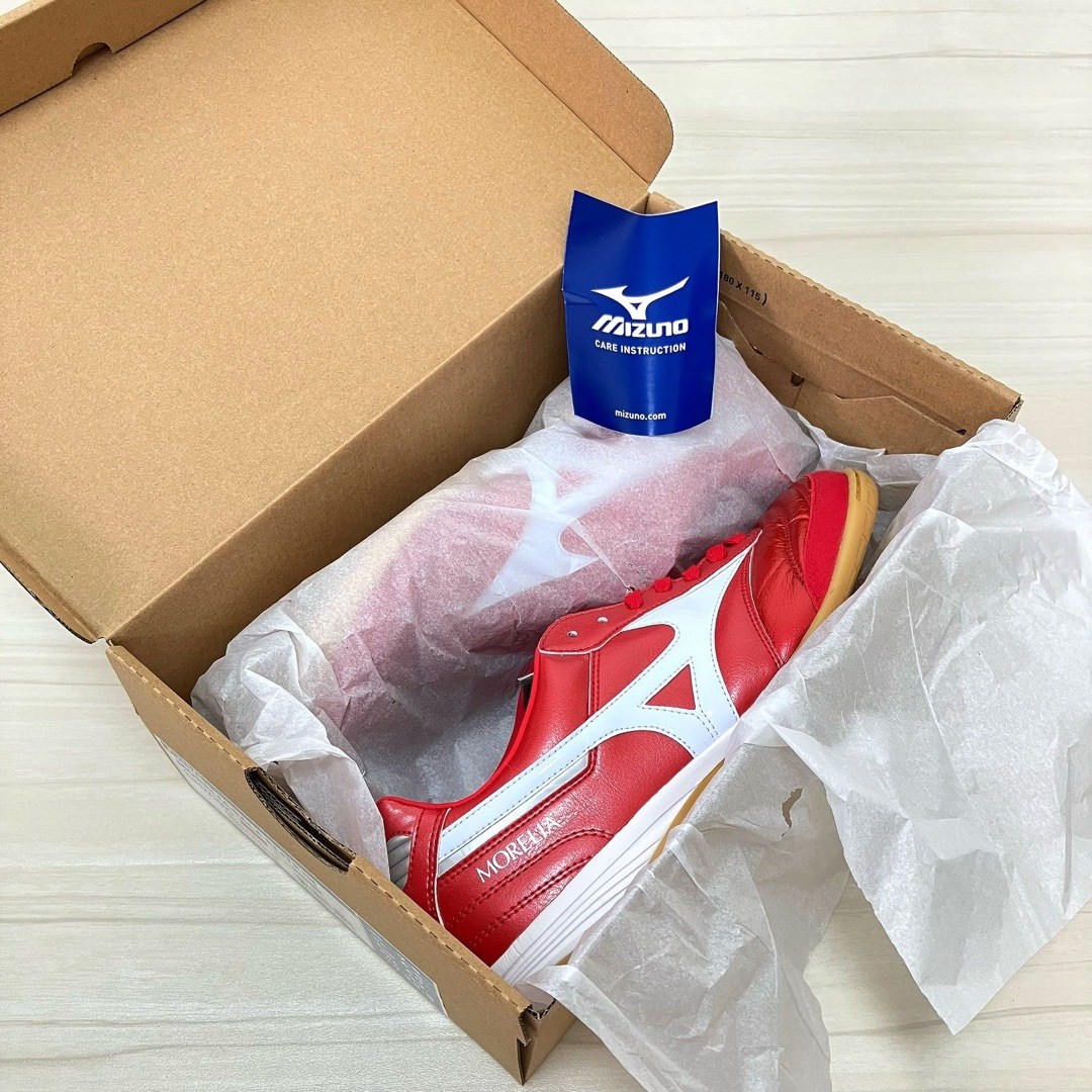 MIZUNO ミズノ モレリア サラ エリート イン 24.0 フットサル 赤 MIZUNO ミズノ モレリア サラ エリート イン 24.0 フットサル 赤