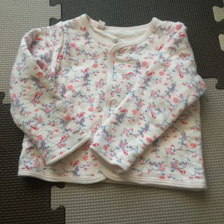 プチバトー(PETIT BATEAU)のプチバトーカーディガン12m/74cm(カーディガン/ボレロ)