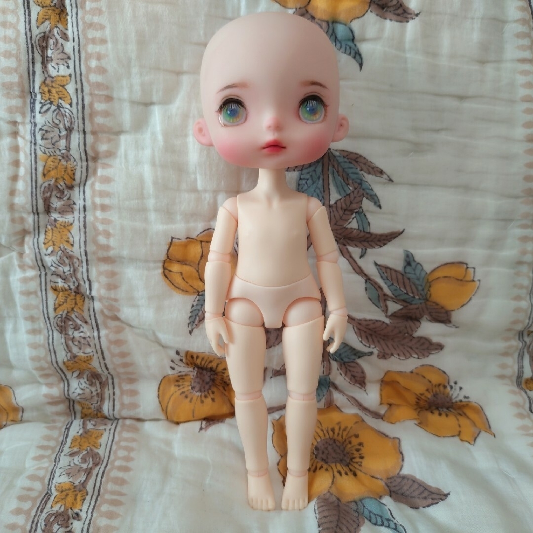MonstDoll/モンストドールのカスタムペイント、グリーン&ブルー MonstDoll/モンストドールのカスタムペイント、グリーン&ブルー