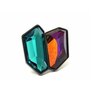 スワロフスキー(SWAROVSKI)のSWAROVSKI スワロフスキー カラーストーン リング 指輪 アクセサリー 約10号 レディース クリアパープル系 DF4088(その他)