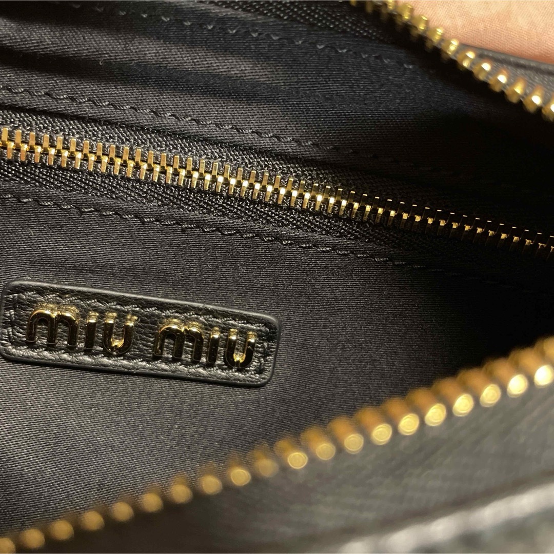 MIU MIU - 専用!極美品!MIU MIU ミュウミュウ ナッパレザー MIU MIU - 専用!極美品!MIU MIU ミュウミュウ ナッパレザー