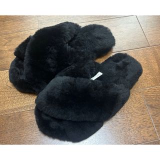 エミュオーストラリア(EMU Australia)の美品★EMU Australia★ファーサンダル(サンダル)