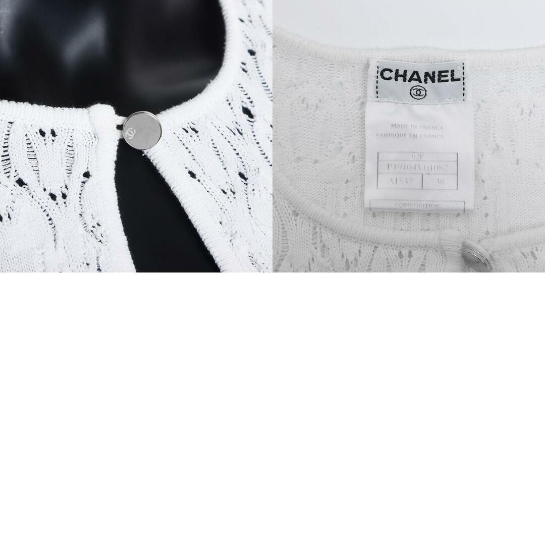 シャネル CHANEL Size:38 レース コットン 02P 半袖シャツ シャネル CHANEL Size:38 レース コットン 02P 半袖シャツ