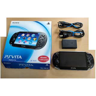 プレイステーションヴィータ(PlayStation Vita)のPlayStation Vita PCH-1100 【メモリーカード8GB付】(携帯用ゲーム機本体)