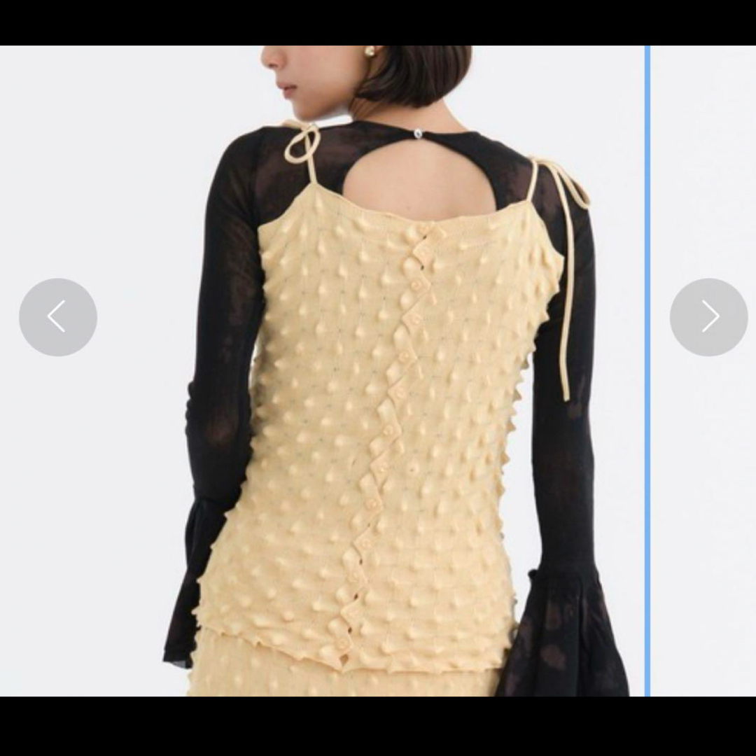 OPEN SESAME CLUB】durian camisole OPEN SESAME CLUB】durian camisole
