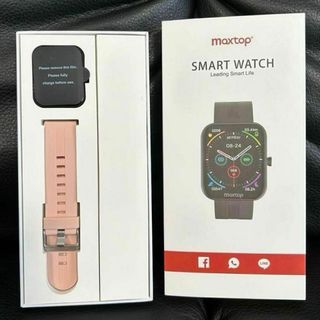 ❤️新品未使用❤️1.69インチ 大画面 スマートウォッチ 活動量計 歩数計(腕時計)
