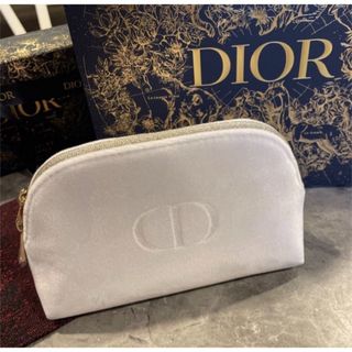 クリスチャンディオール(Christian Dior)の【新品未使用】DIOR ポーチ ホワイト(ポーチ)