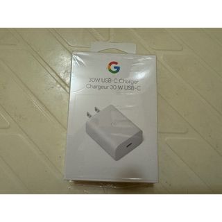 グーグル(Google)のGoogle製 30W USB-C ACアダプタ充電器  USB-Cケーブル付き(バッテリー/充電器)