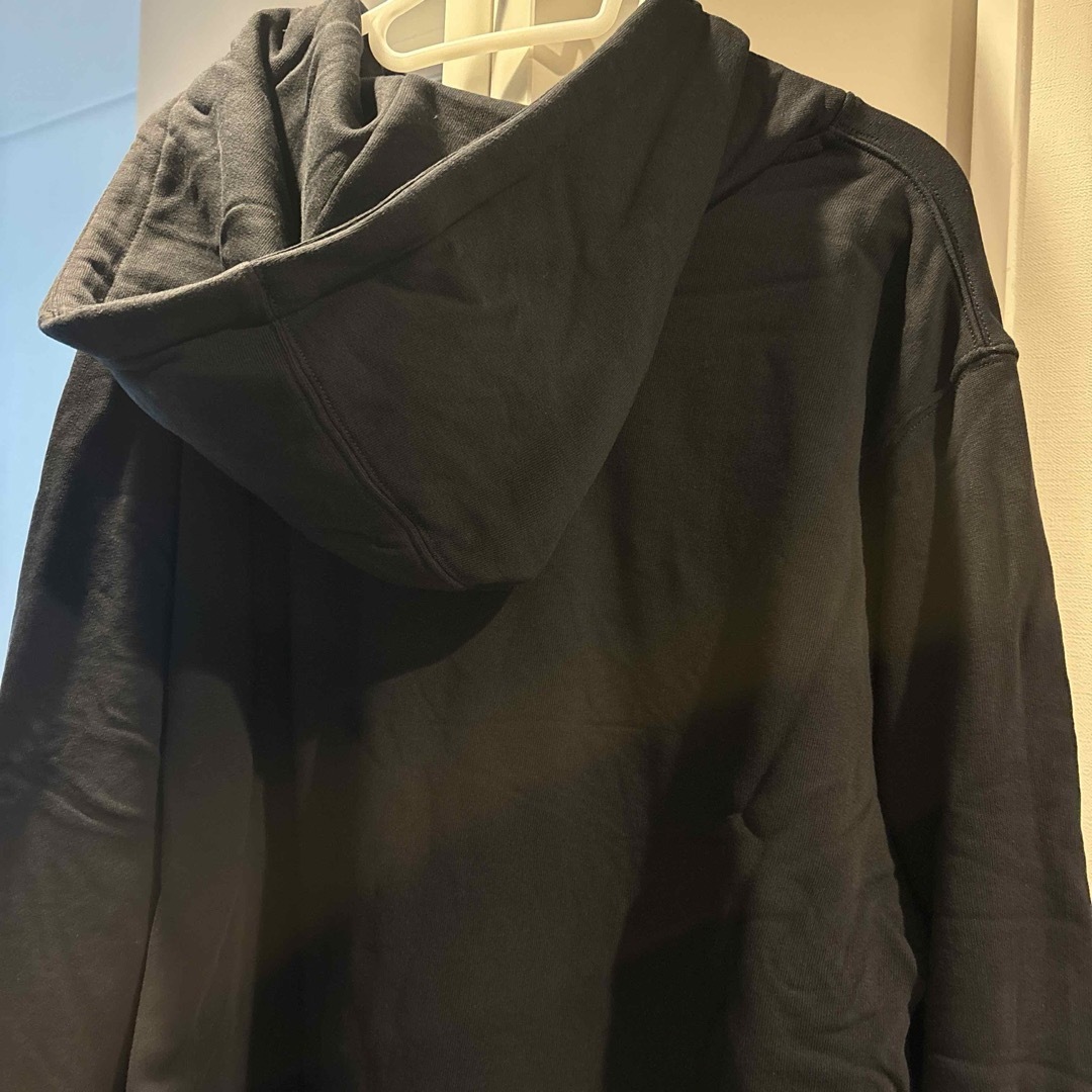 BURBERRY 黒 ロゴパーカー XXLサイズ BURBERRY 黒 ロゴパーカー XXLサイズ