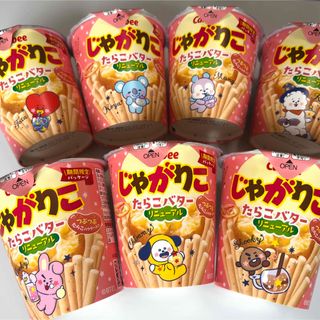 BT21 x カルビー コラボ じゃがりこ たらこバター 7種 コンプリート♪(アイドルグッズ)