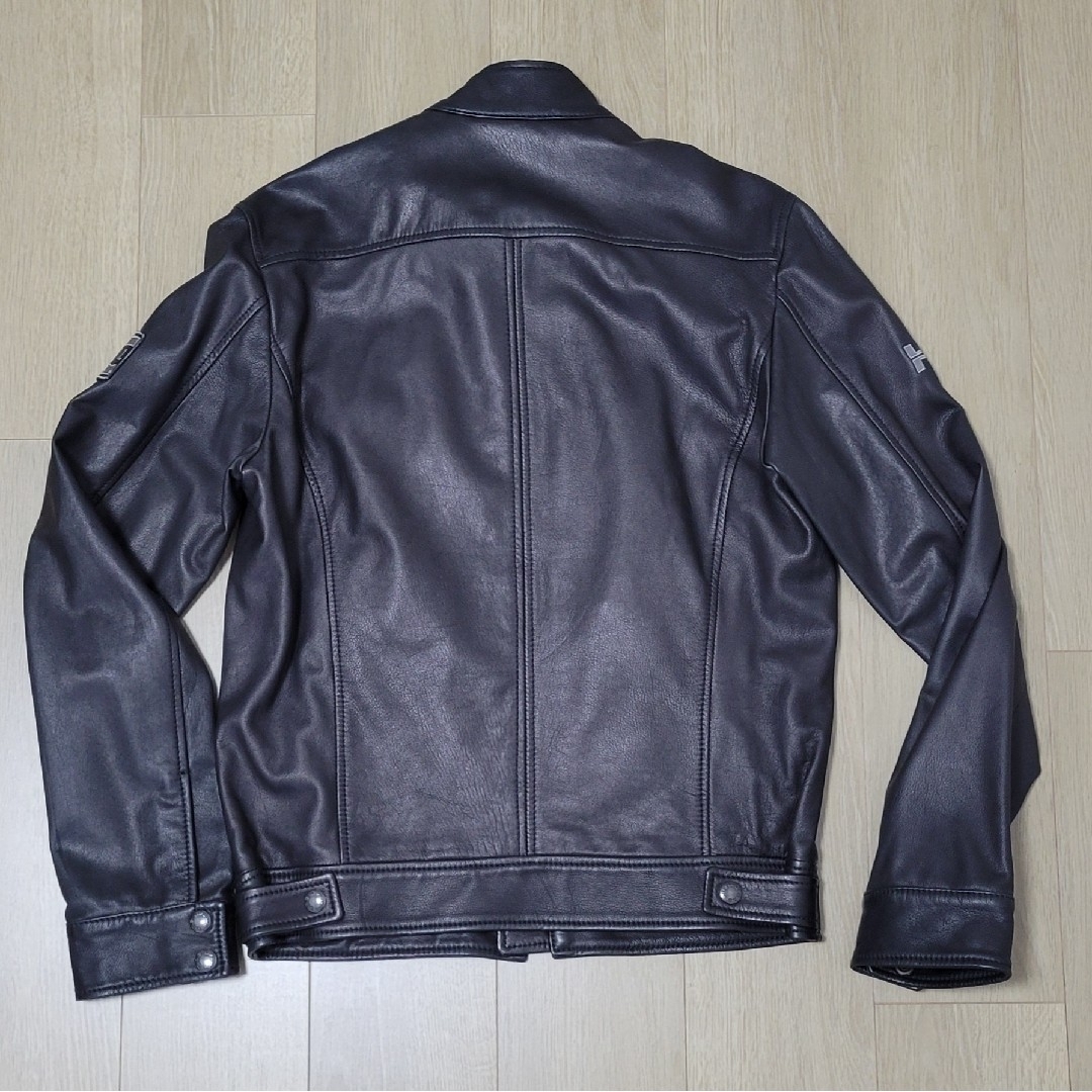 レア】GAS PELLE LEATHER ライダースジャケット サイズ【S】 レア】GAS PELLE LEATHER ライダースジャケット サイズ【S】
