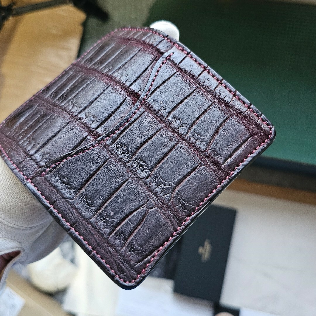 WILDSWANS ワイルドスワンズ タング tongue クロコダイル サドル WILDSWANS ワイルドスワンズ タング tongue クロコダイル サドル