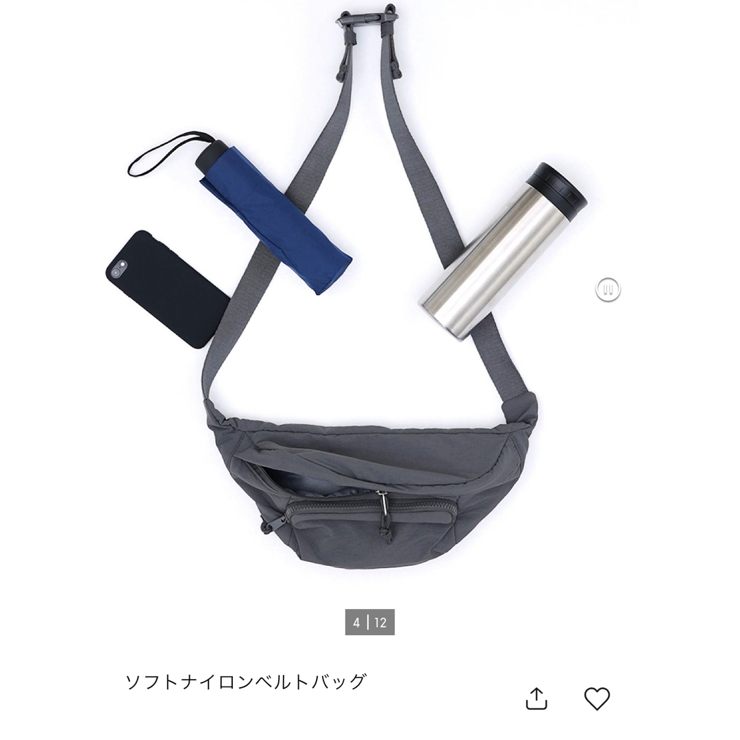 GU - GU ナイロン ショルダーバッグの通販 by tk(購入前に GU - GU ナイロン ショルダーバッグの通販 by tk(購入前に