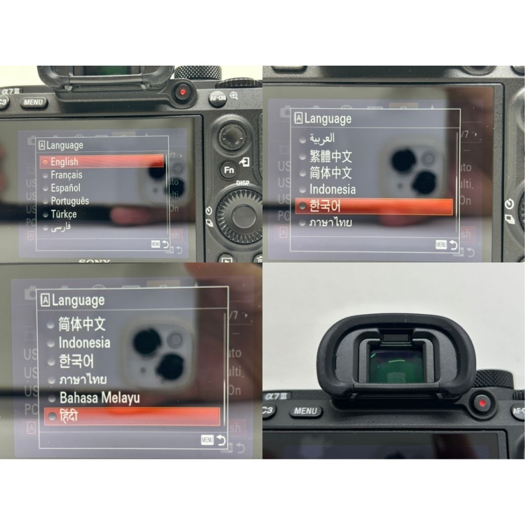海外仕様 ショット数421枚】SONY α7 III 海外仕様 ショット数421枚】SONY α7 III