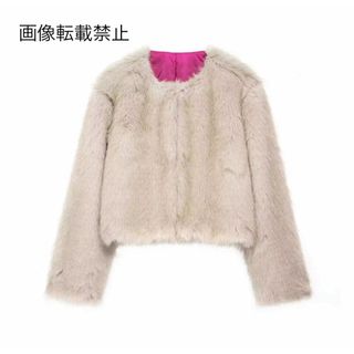 🎻10月新作🎷15342◆ファーコート(毛皮/ファーコート)