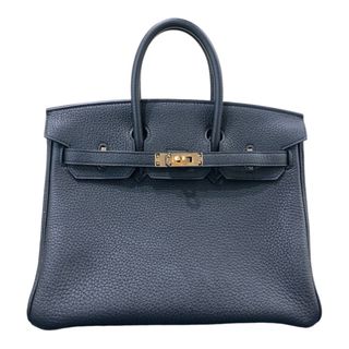 エルメス(HERMES)の　エルメス HERMES バーキン25 Z刻印 ブラック/ゴールド金具 トゴ ハンドバッグ(ハンドバッグ)