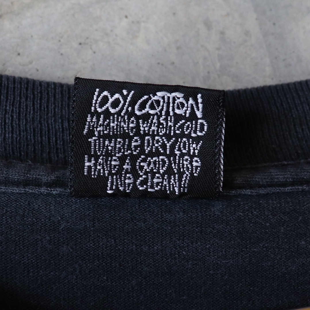 80s stussy 黒タグ 長袖Tシャツ スカル USA ロンT 80s stussy 黒タグ 長袖Tシャツ スカル USA ロンT
